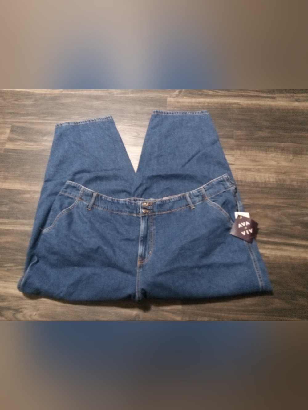 AVA & VIV Women’s Blue Denim Jeans